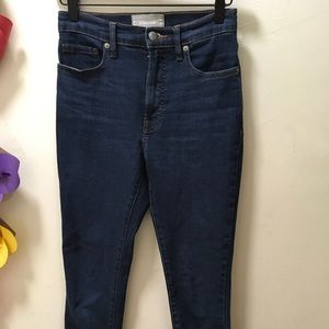 Everlane high rise skinny jeans
